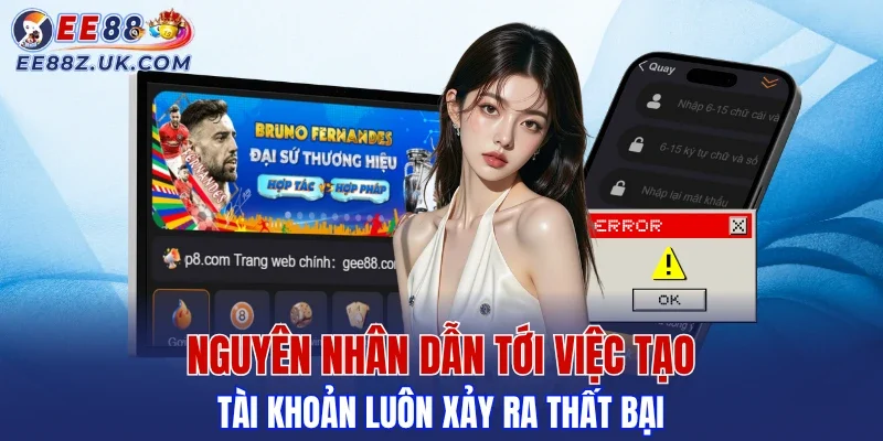 Vì sao quá trình đăng ký EE88 thường gặp lỗi